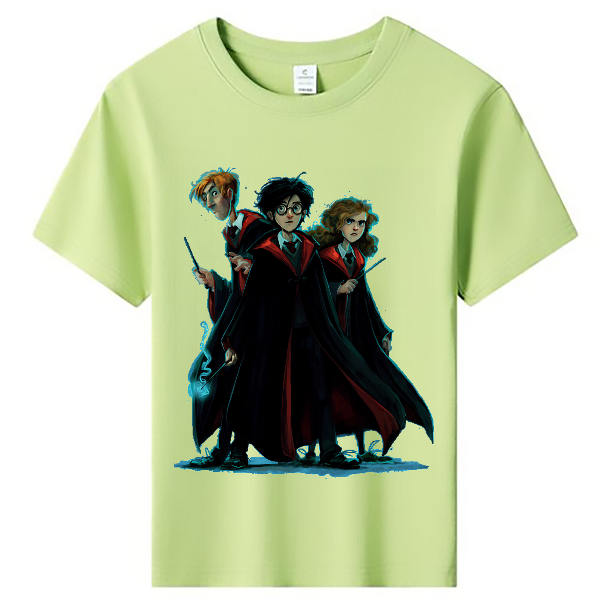 （画像用） Harry Potter ハリー・ポッターシリーズ 綿100％キッズTシャツ（フロントプリント）
